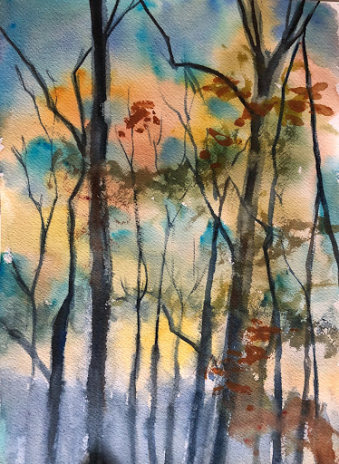 MAGZ ART Watercolor Paintings And Jewelry by Margaret Pearson Fort Washington Maryland