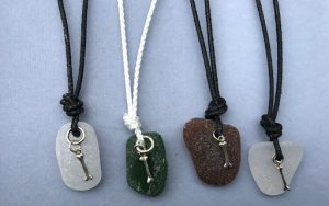 Sea Glass Jewelry Tumbled by Time Beverly Cove Massachusetts